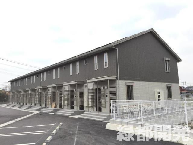 下関市長府才川のアパートの建物外観