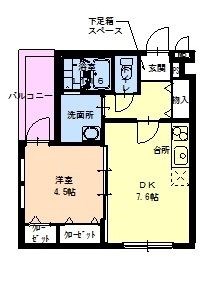 フジパレス西本町の間取り