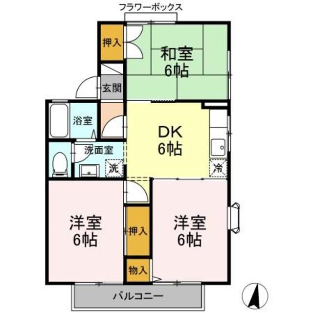 バウムドルフ国立の間取り