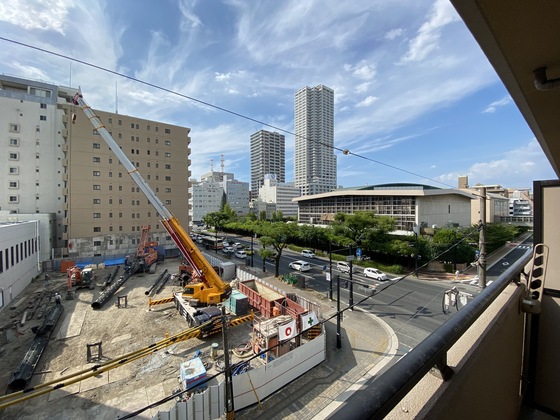 【広島市中区幟町のマンションの眺望】