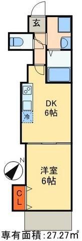 金太郎ヒルズ７０の間取り