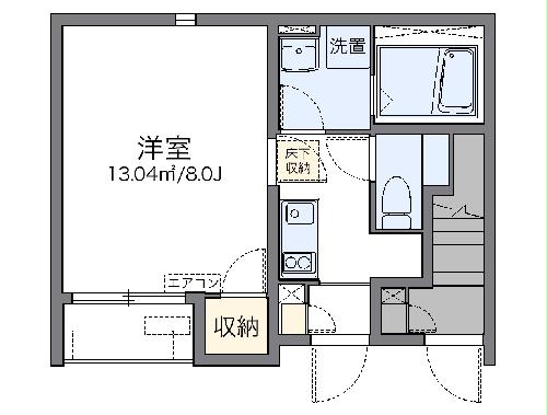 レオネクストソラーナ尾島の間取り