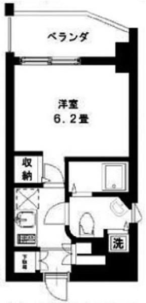 港区南青山のマンションの間取り