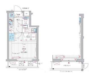 大田区本羽田のマンションの間取り