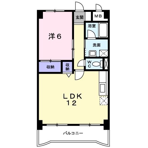 スカイコ－ト２１の間取り