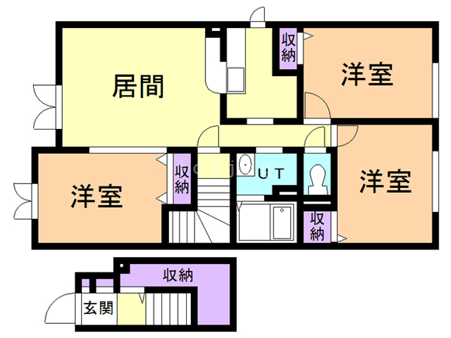 モントレゾールの間取り