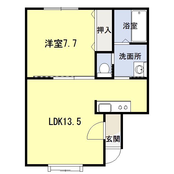 さくら１６６の間取り