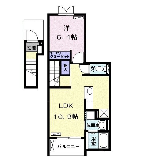 アマービレの間取り