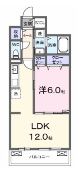 オーベン中神の間取り