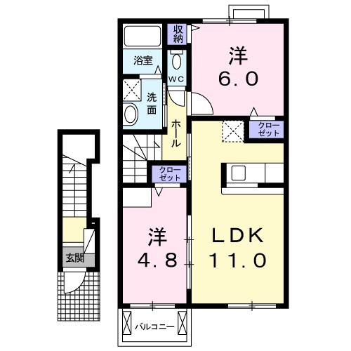 ブリッジオ西軽井沢の間取り