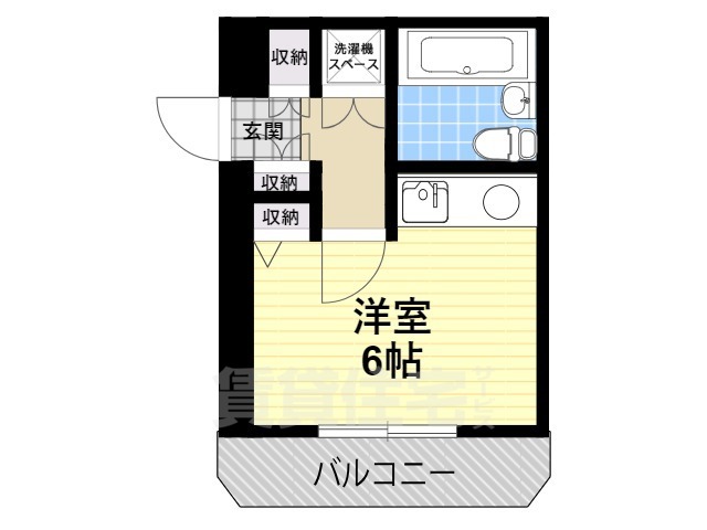 橿原市久米町のマンションの間取り