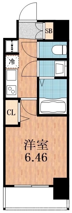 大阪市住之江区南加賀屋のマンションの間取り