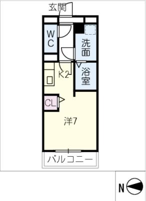 シーズンコート犬山の間取り