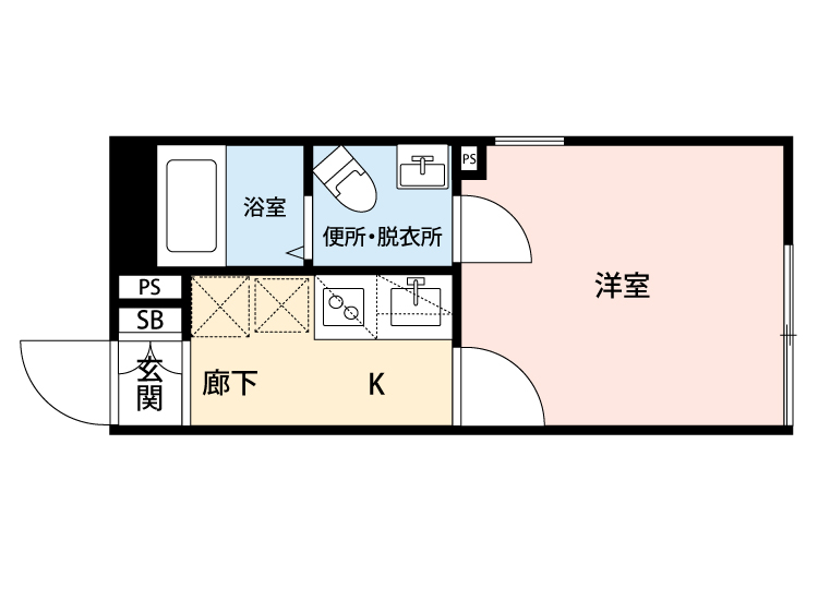 LysBlanc 東日暮里の間取り