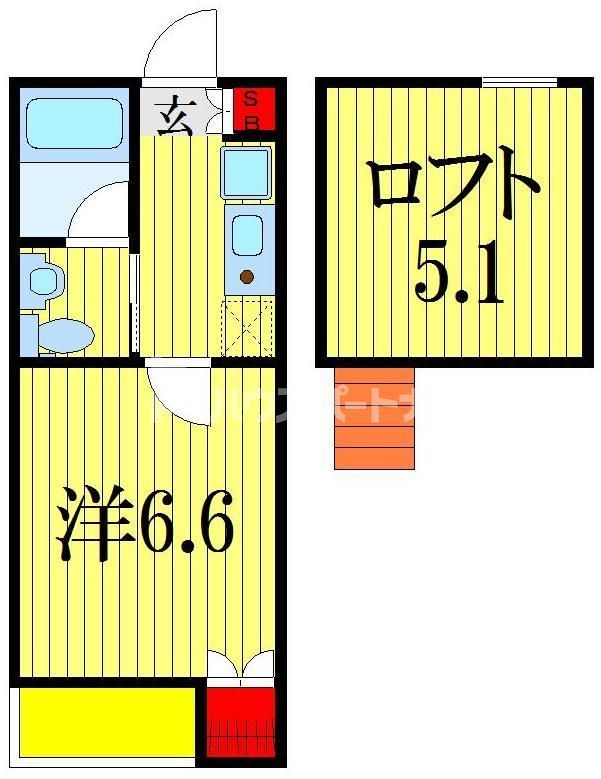 セレーナ津田沼の間取り