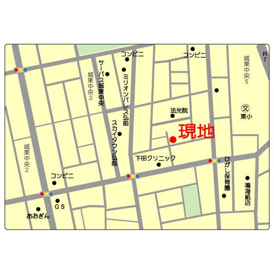 その他　現地案内図