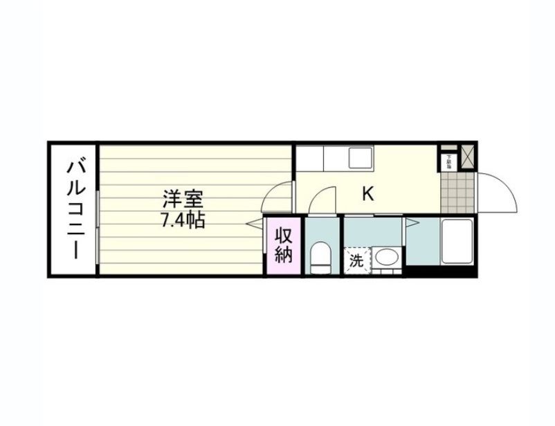 エクラン荒田_間取り_0