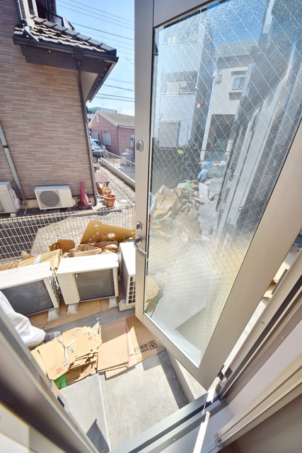 バルコニー　～お洗濯しなきゃっ～