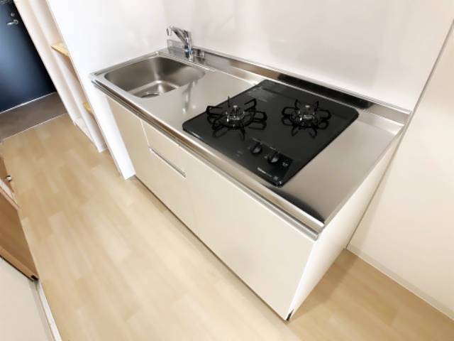 キッチン　２口コンロ付