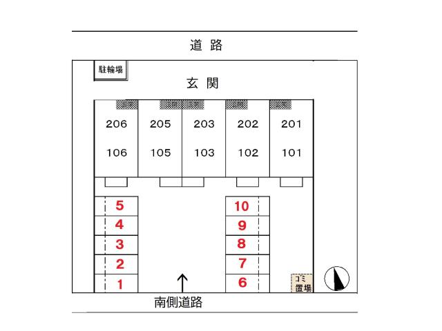 駐車場　駐車場