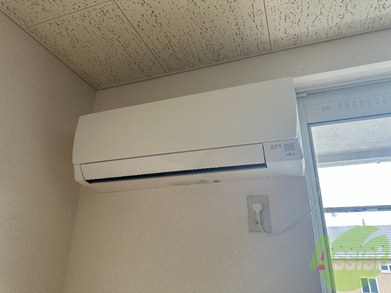 その他設備　エアコンが設置されているので各季節を快適に過ごせそうですね。