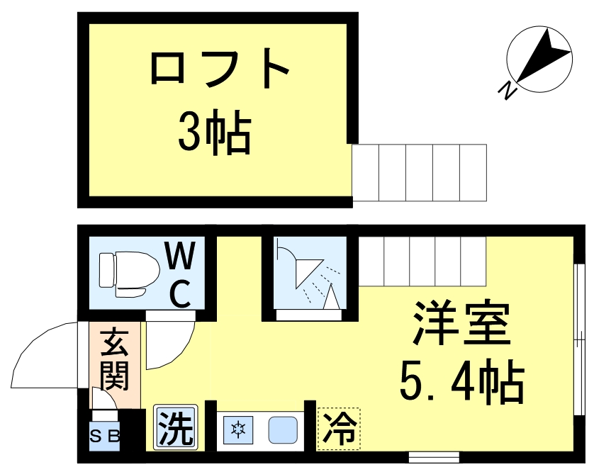 ブランディーユ新小岩の間取り写真
