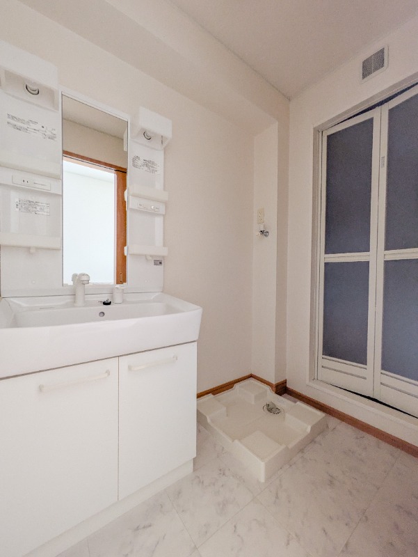 洗面設備　図面と現状に相違がある場合には現状を優先