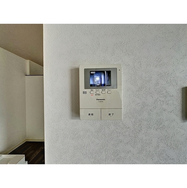 セキュリティ　来客の顔が見えて安心です