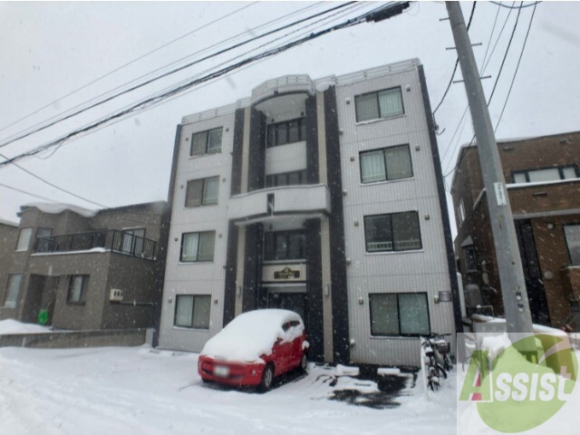 建物外観　札幌市東区北三十七条東「リバティ新道東」