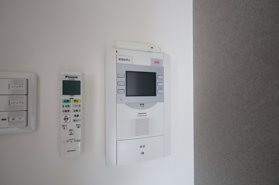 セキュリティ　※別部屋の写真です