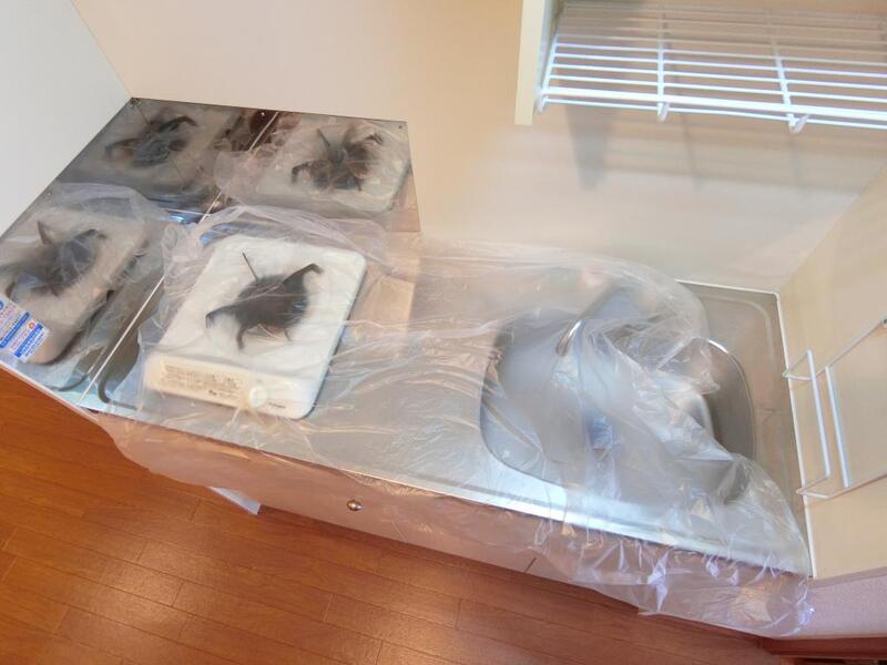 キッチン　ガスコンロ付き