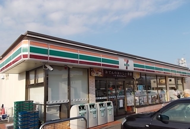 コンビニ　セブンイレブン上新田店（コンビニ）まで450m