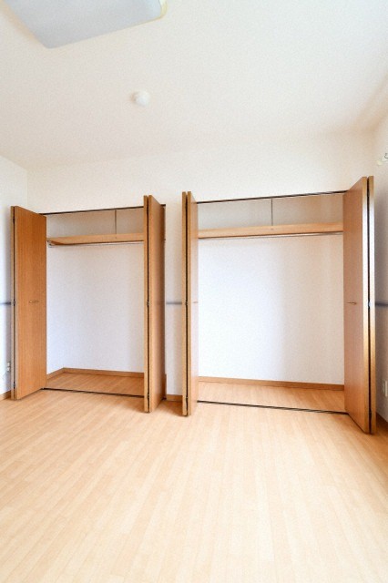 収納　各部屋にクローゼット付きです♪