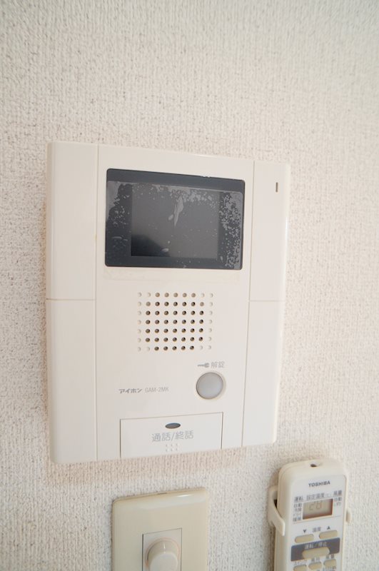 セキュリティ　来訪者が一目で分かり安心☆