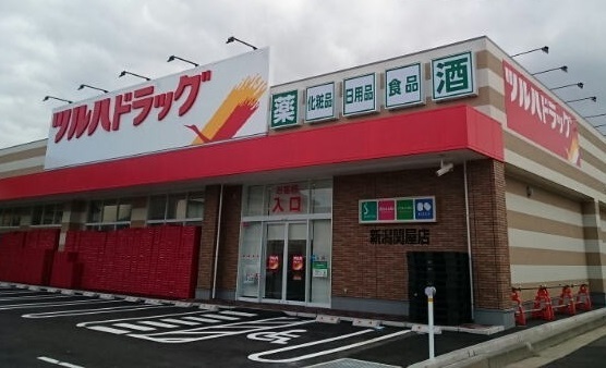 ドラックストア　ツルハドラッグ 新潟関屋店（ドラッグストア）まで550m