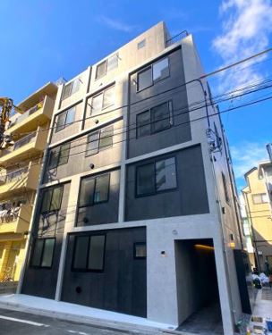 建物外観　2022年竣工　エストゥルースプラス大森：外観