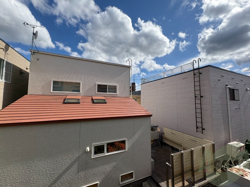 眺望　眺望です。建物はありますが風通しは良さそうです。