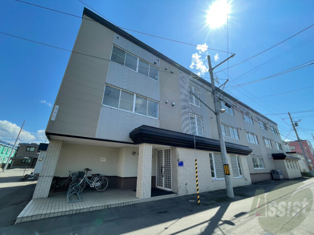 建物外観　札幌市東区北十九条東「Ｖハウス」