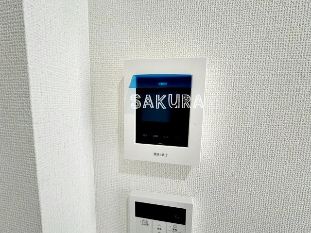 セキュリティ　安心のモニター付きインターホンです♪