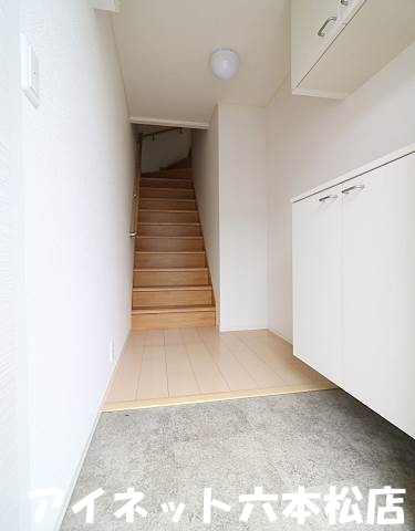 玄関　玄関からはこのようになっています。