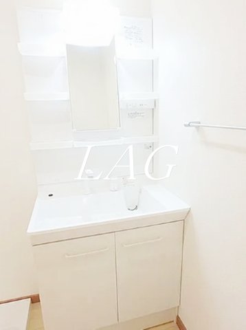 洗面設備　洗面台です。