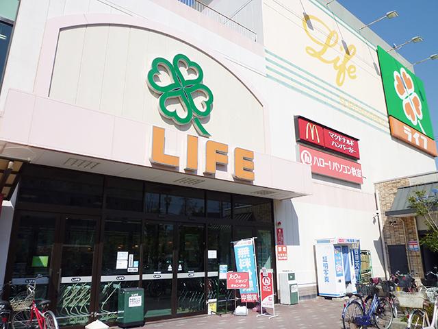 スーパー　ライフ浜甲子園店（スーパー）まで876m