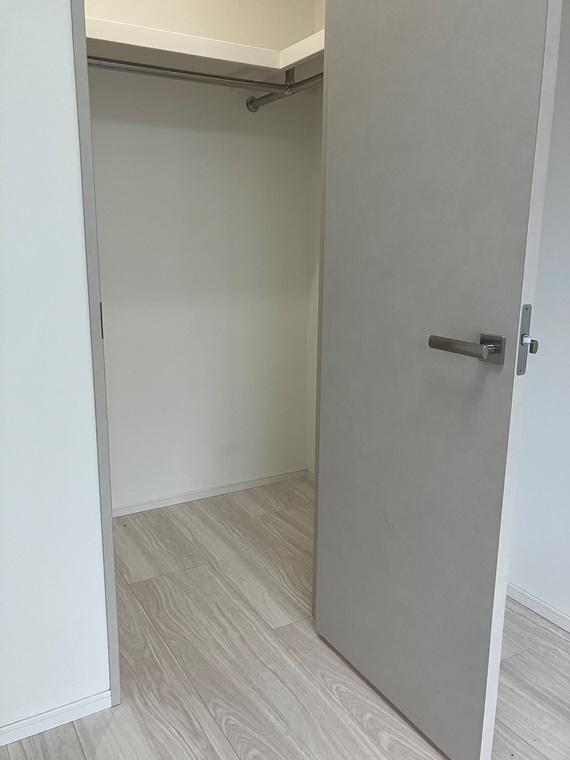 収納　たっぷりとした収納スペースです