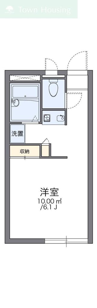 東京メトロ東西線 原木中山駅 徒歩4分 2階建 築28年の間取り写真