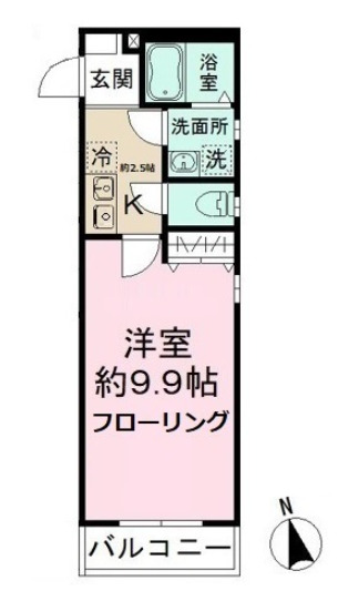 ミリアビタ津田沼の間取り写真