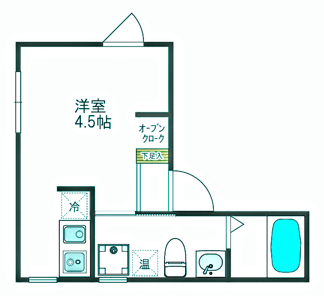 トライベッカ武蔵小山の間取り写真