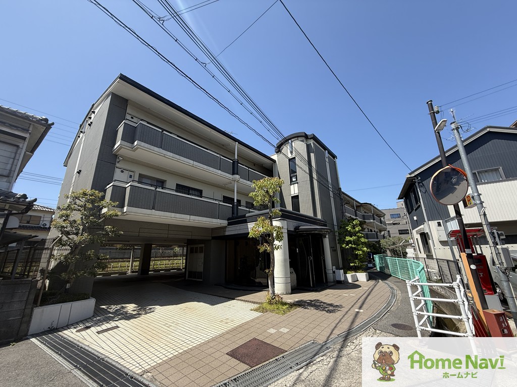 建物外観　当社ホームナビでしたら、初期費用10万円で契約可能です。
