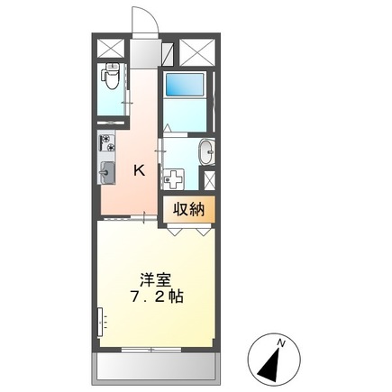 トレシャーナの間取り写真