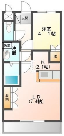 エクセレントビレッジIIの間取り写真