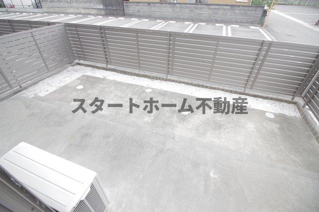 庭　お庭の付いた物件です